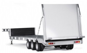 CARSON 1/14 拖車用 3軸尾車/低板台型附升降